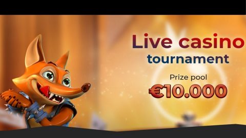 Crazy Fox Casino Invites You to Participate in the €10,000 Live Casino Tournament!